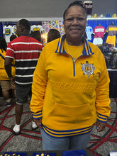 SGRho Gold Quarter Zip Sweatshirt Unisex
